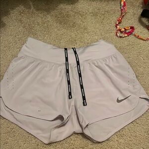 Nike Gray Athletic Shorts Lightweight Moisture-Wicking